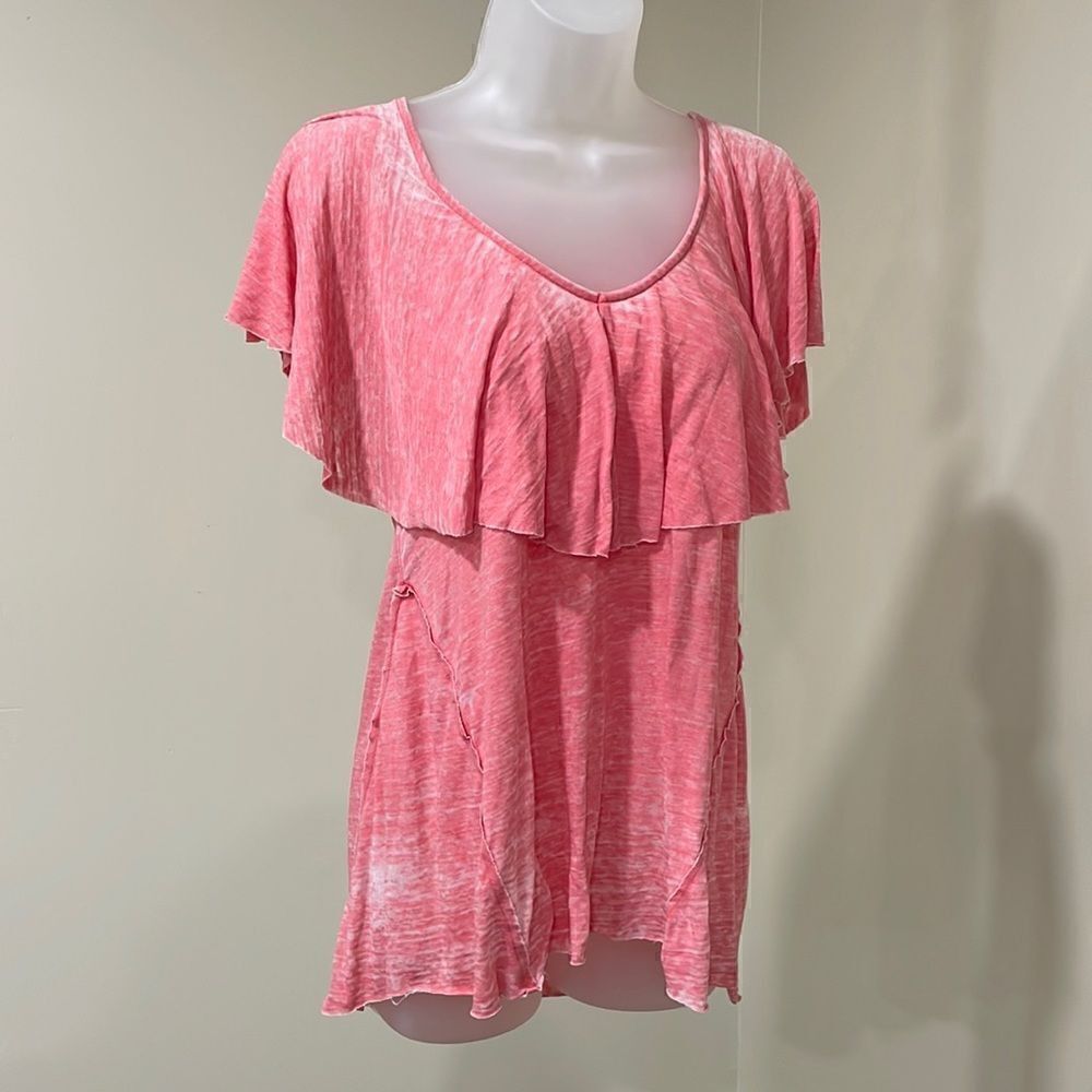 NWOT Lucky Brand Pink Top. Size M medium 8/10